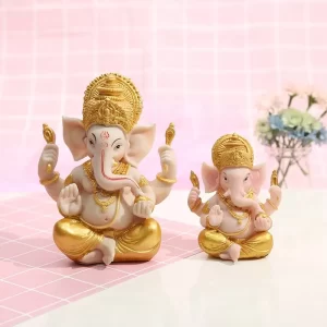 ESCULTURA LORD GANESHA – ABUNDÂNCIA E RIQUEZA
